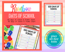 Load image into Gallery viewer, DIGITAL DOWNLOAD: 100 Days of School Printable Tracker
